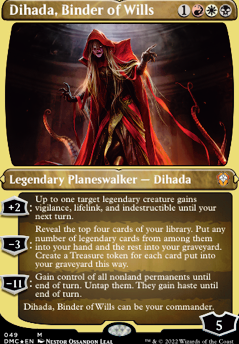 Commander: Dihada, Binder of Wills