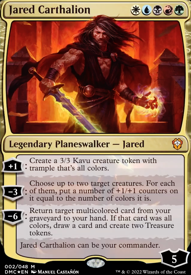 Jared Carthalion feature for Planeswalker Proliferate