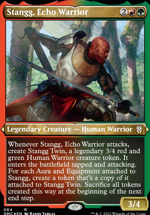 Commander: altered Stangg, Echo Warrior
