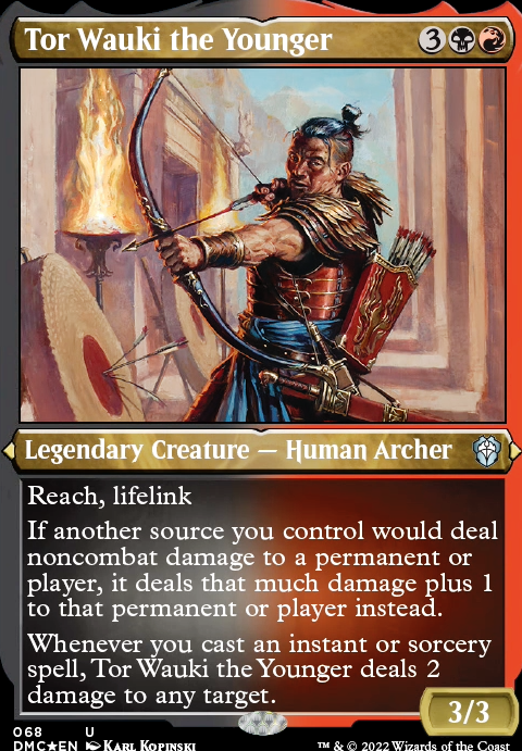 Commander: altered Tor Wauki the Younger