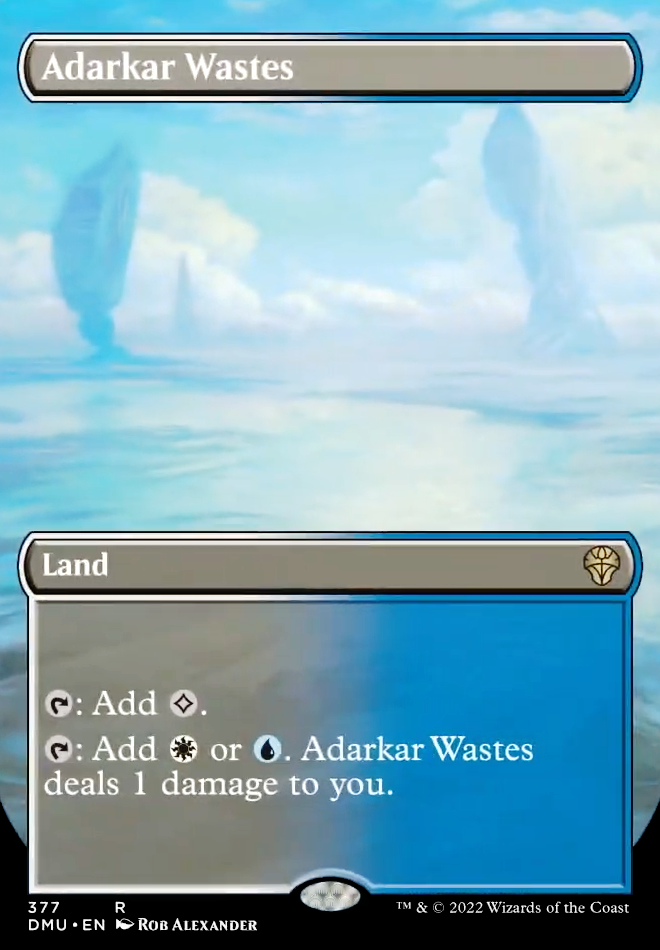 Featured card: Adarkar Wastes