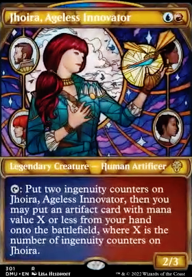 Jhoira, Ageless Innovator feature for Jhoira's Free Artifacts