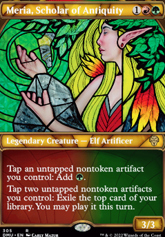 Featured card: Meria, Scholar of Antiquity