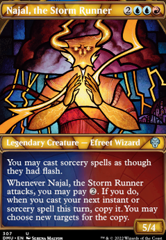 Featured card: Najal, the Storm Runner