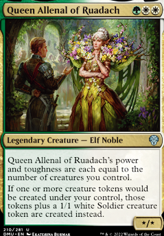 Queen Allenal of Ruadach feature for Queen Allenal's Token Horde