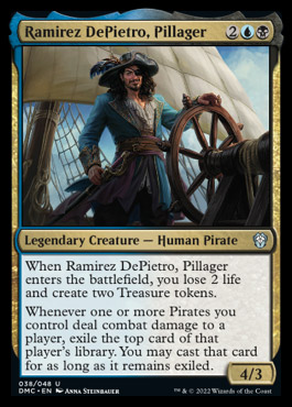 Commander: Ramirez DePietro, Pillager