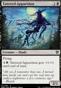 Featured card: Tattered Apparition
