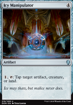 MTG Combo: Icy Manipulator + Winter Orb — TappedOut.net