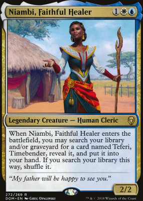 Featured card: Niambi, Faithful Healer