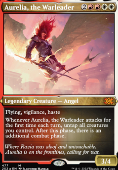 Featured card: Aurelia, the Warleader