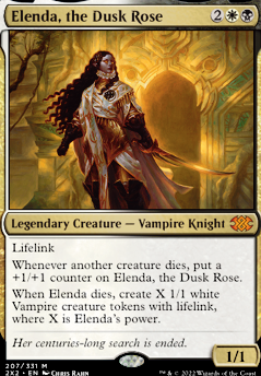 Elenda, the Dusk Rose feature for Tom and Beckys Commanders