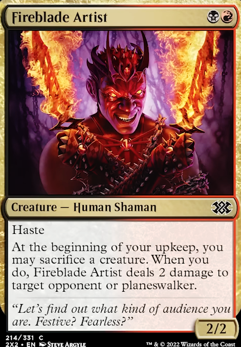 Featured card: Fireblade Artist