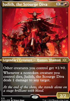 Commander: altered Judith, the Scourge Diva