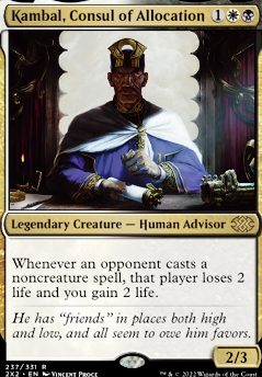 Kambal, Consul of Allocation feature for Life Deck