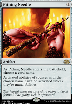 Featured card: Pithing Needle