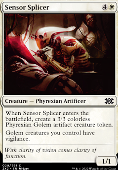 Sensor Splicer feature for Elesh Norn Mono White