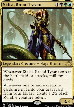 Featured card: Sidisi, Brood Tyrant