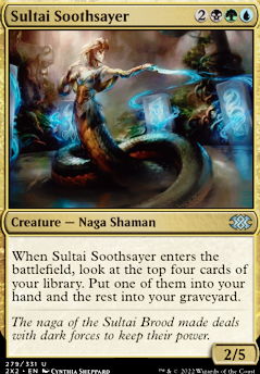 Commander: Sultai Soothsayer