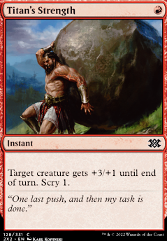 Featured card: Titan's Strength
