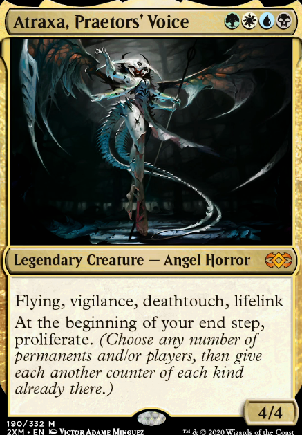 Atraxa, Praetors' Voice feature for Anthraxa