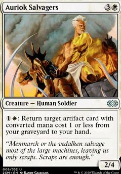 Auriok Salvagers feature for Salvage Yard [PAUPER EDH]