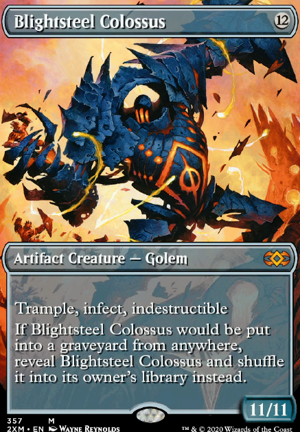 Featured card: Blightsteel Colossus