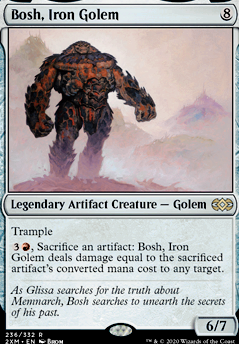 Bosh, Iron Golem feature for Bosh throws a fit