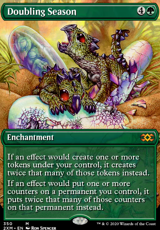 Doubling Season feature for Slogurk the Slime Overlord!