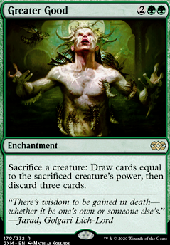 Featured card: Greater Good