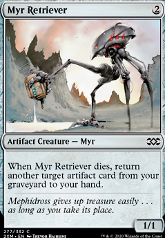 MYR RETRIEVER X4 Commander Anthology Volume Ii Magic MTG MINT CARD