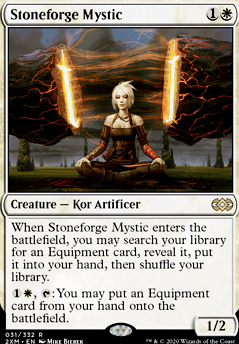Stoneforge Mystic feature for Phyrexian Knives