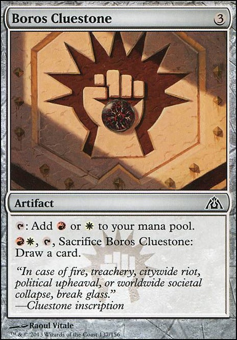 Boros Cluestone feature for The Unorthedox Stax