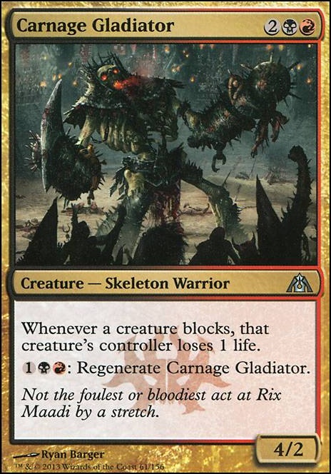 Featured card: Carnage Gladiator