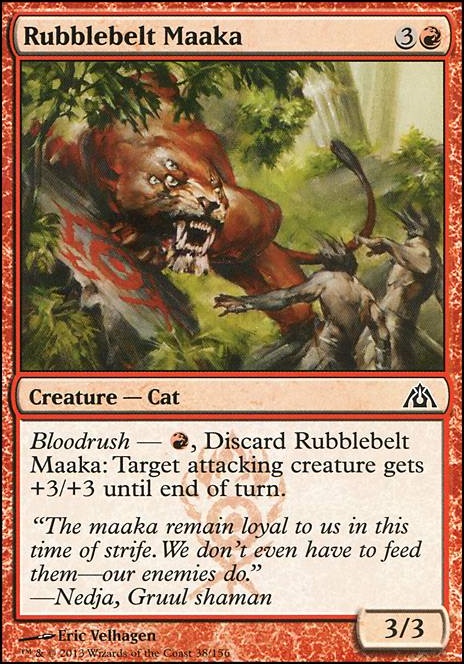 Featured card: Rubblebelt Maaka