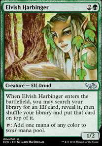 Featured card: Elvish Harbinger