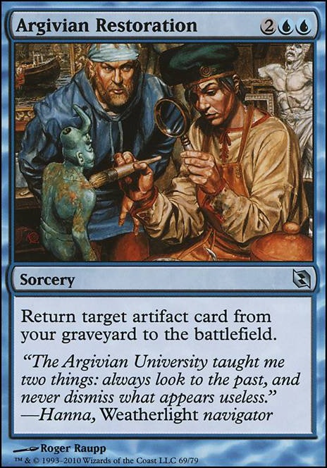Featured card: Argivian Restoration