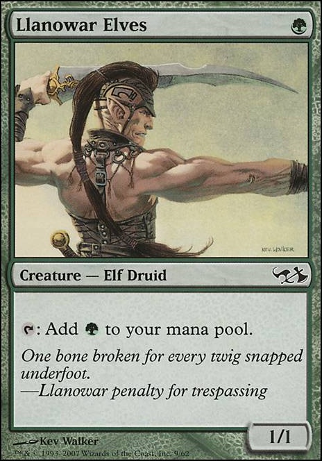 Featured card: Llanowar Elves