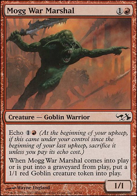 Mogg War Marshal feature for Discount Jund Goblin