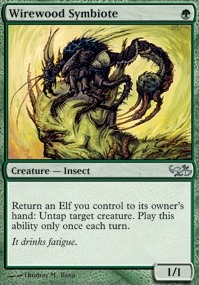 Featured card: Wirewood Symbiote