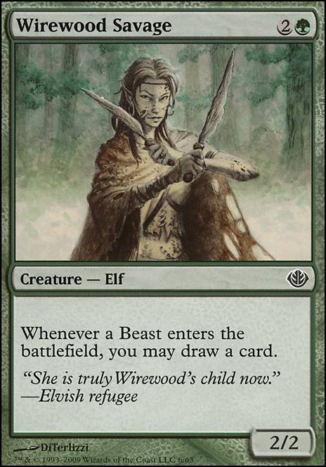 Featured card: Wirewood Savage