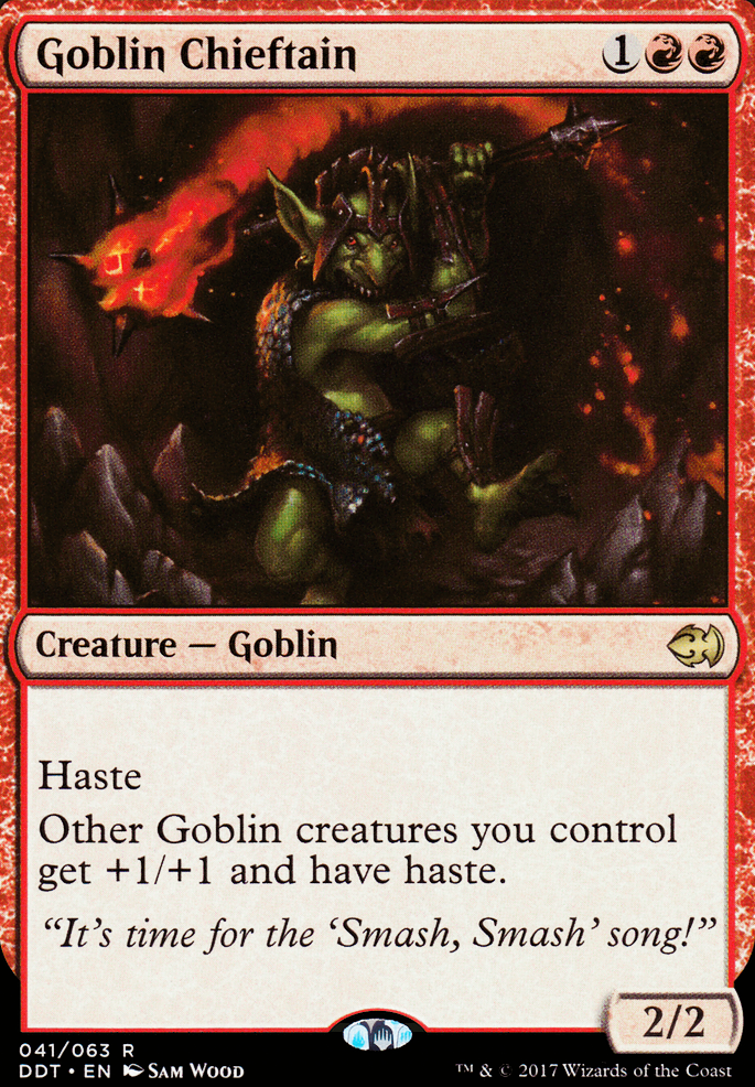 Featured card: Goblin Chieftain