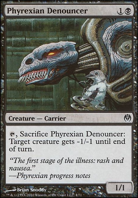 Featured card: Phyrexian Denouncer