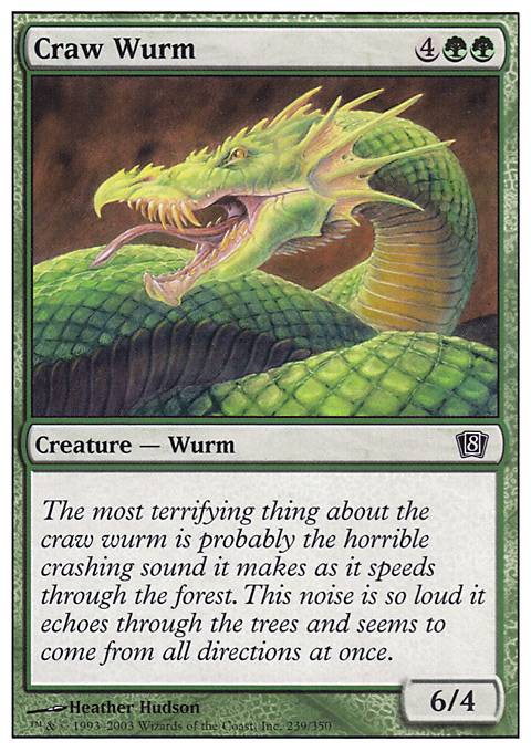 Featured card: Craw Wurm