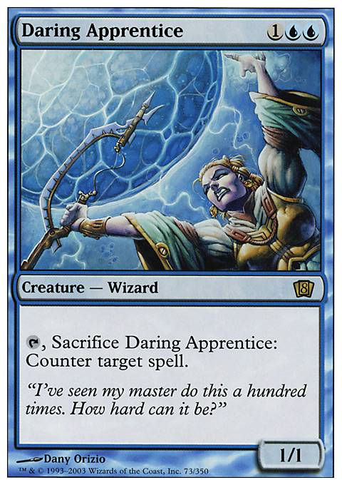 Featured card: Daring Apprentice