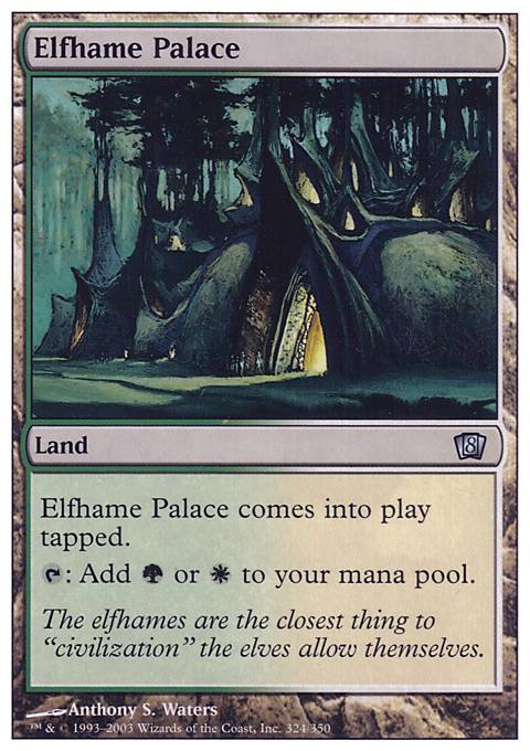 Featured card: Elfhame Palace