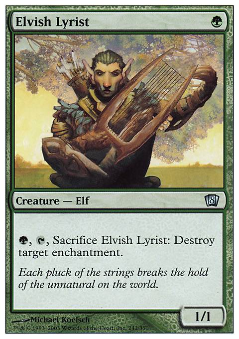 Featured card: Elvish Lyrist