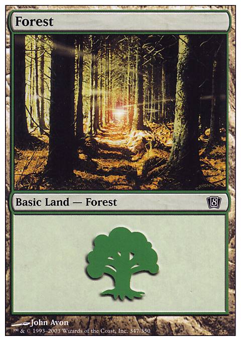 Forest feature for $60 Competitive Mono-Green Aggro