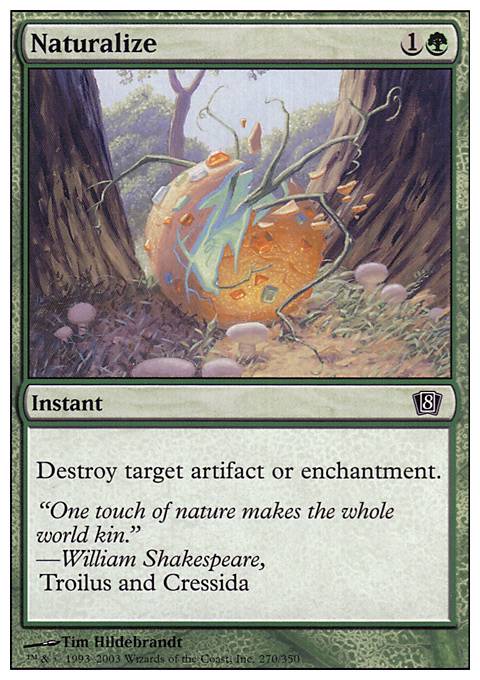 Featured card: Naturalize