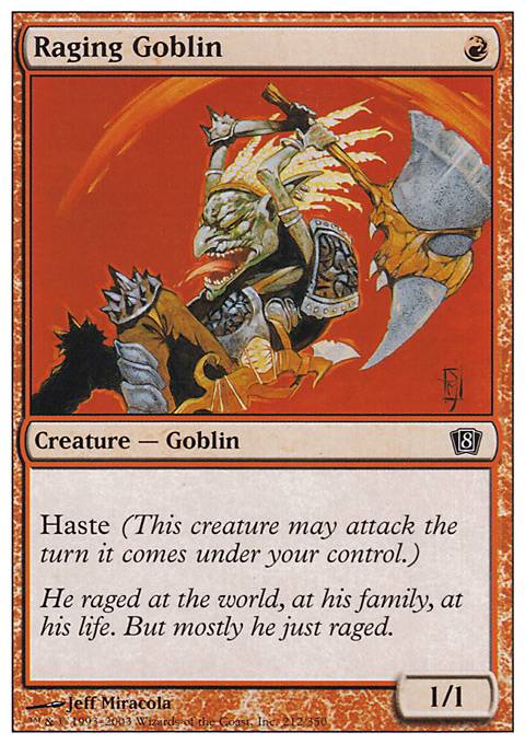 Featured card: Raging Goblin