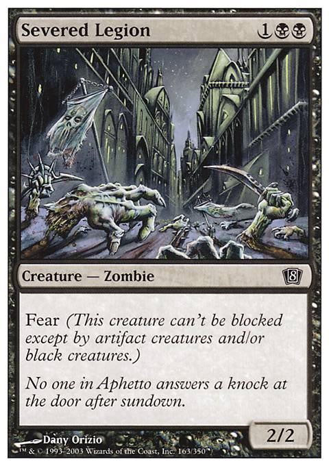 Featured card: Severed Legion